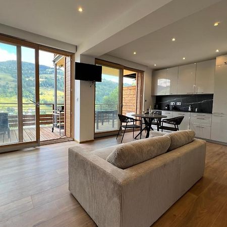 Magnifique Appartement Classe 4 Etoiles Avec Sauna Et Terrasse Dans Chalet La Bresse Dış mekan fotoğraf