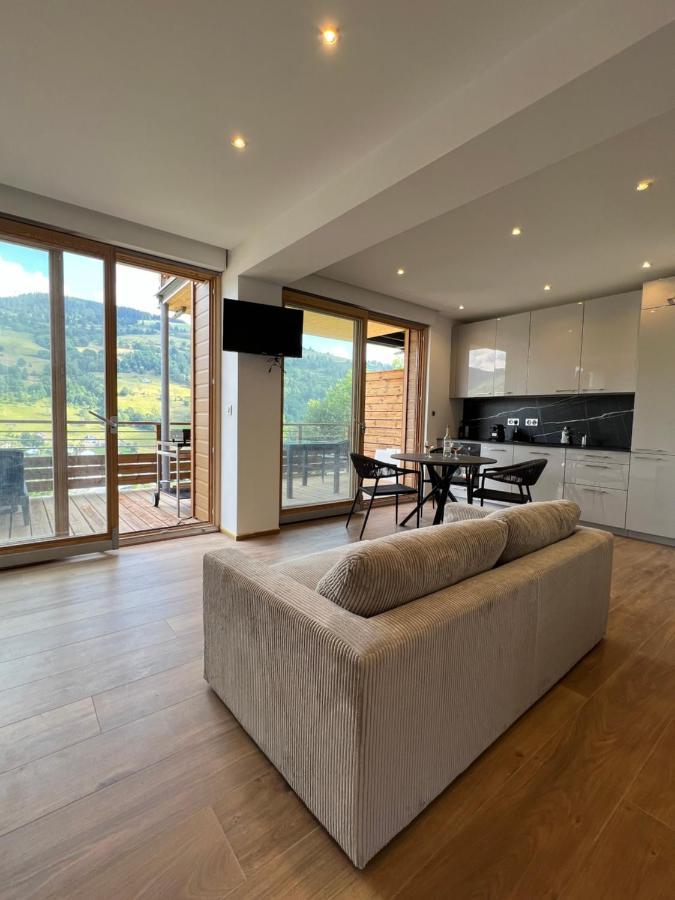Magnifique Appartement Classe 4 Etoiles Avec Sauna Et Terrasse Dans Chalet La Bresse Dış mekan fotoğraf