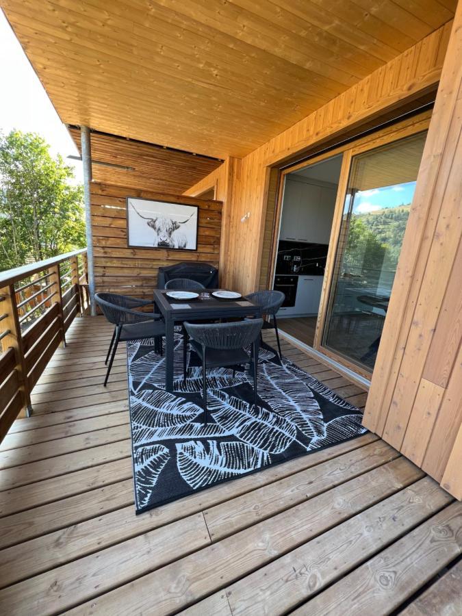Magnifique Appartement Classe 4 Etoiles Avec Sauna Et Terrasse Dans Chalet La Bresse Dış mekan fotoğraf